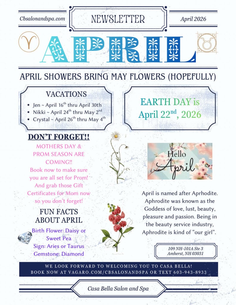 April Newsletter